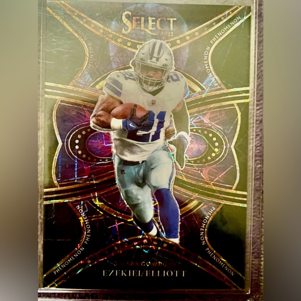 Ezekiel Elliott 2021 Panini Phenomenon Black One of One football card 🔥